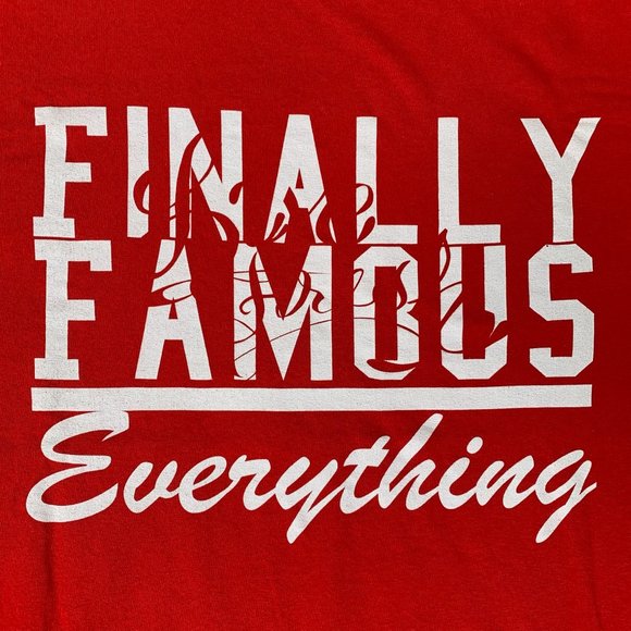 Finally Famous Over Everything Big Sean Detroit Graphic Logo Tee T-Shirt (L) - Picture 2 of 6